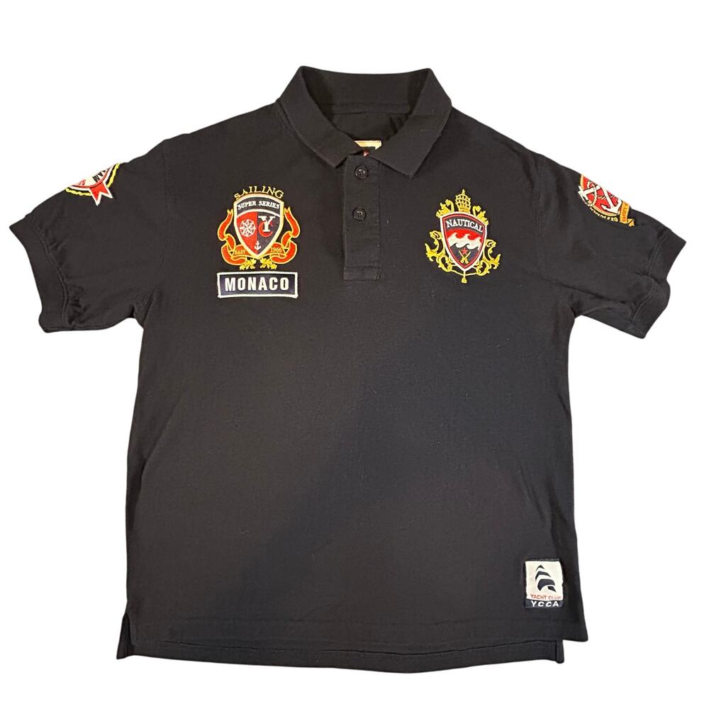 Gazzoil France Polo Shirt Sailing Super Series Monaco Size XXL‎